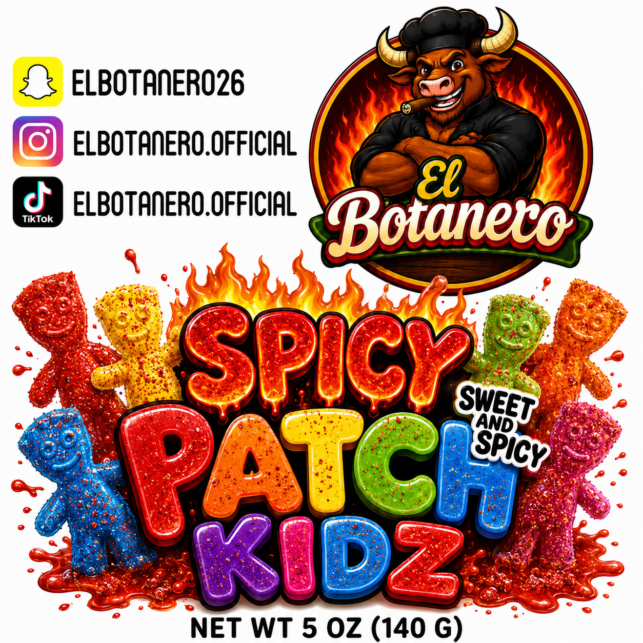 El Botanero SPICY PATCH KIDZ 1